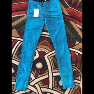 Paige 🐬Skinny Blue metallic